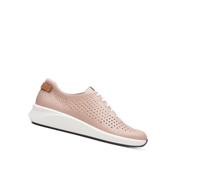 Clarks Un Rio Tie Kozene Tenisky Damske Skin | BTJQ-95820