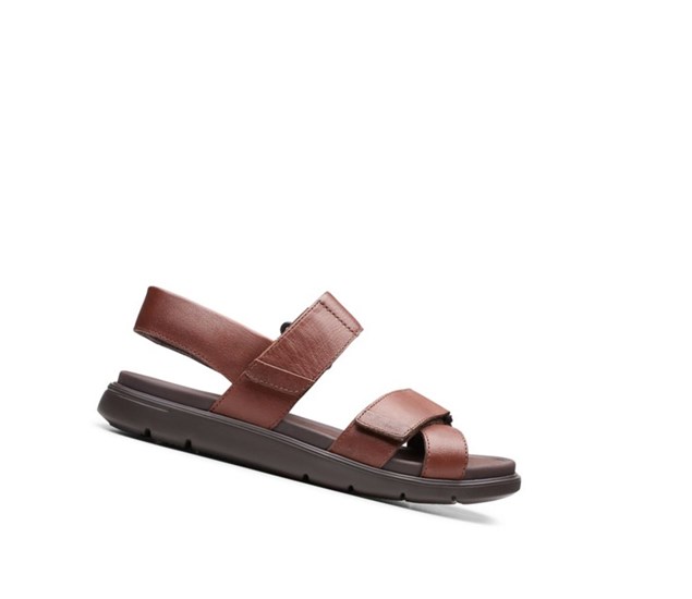Clarks Un Wilmore Band Kozene Sandale Casual Panske Tmavo Hnede | QMLC-14392