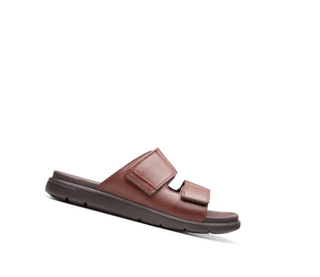 Clarks Unwilmore Part Kozene Slip On Tenisky Panske Tmavo Hnede | NFXQ-14670