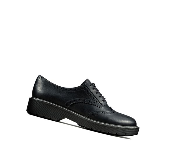 Clarks Witcombe Echo Kozene Vychadzkove Topanky Damske Čierne | QUTE-58602