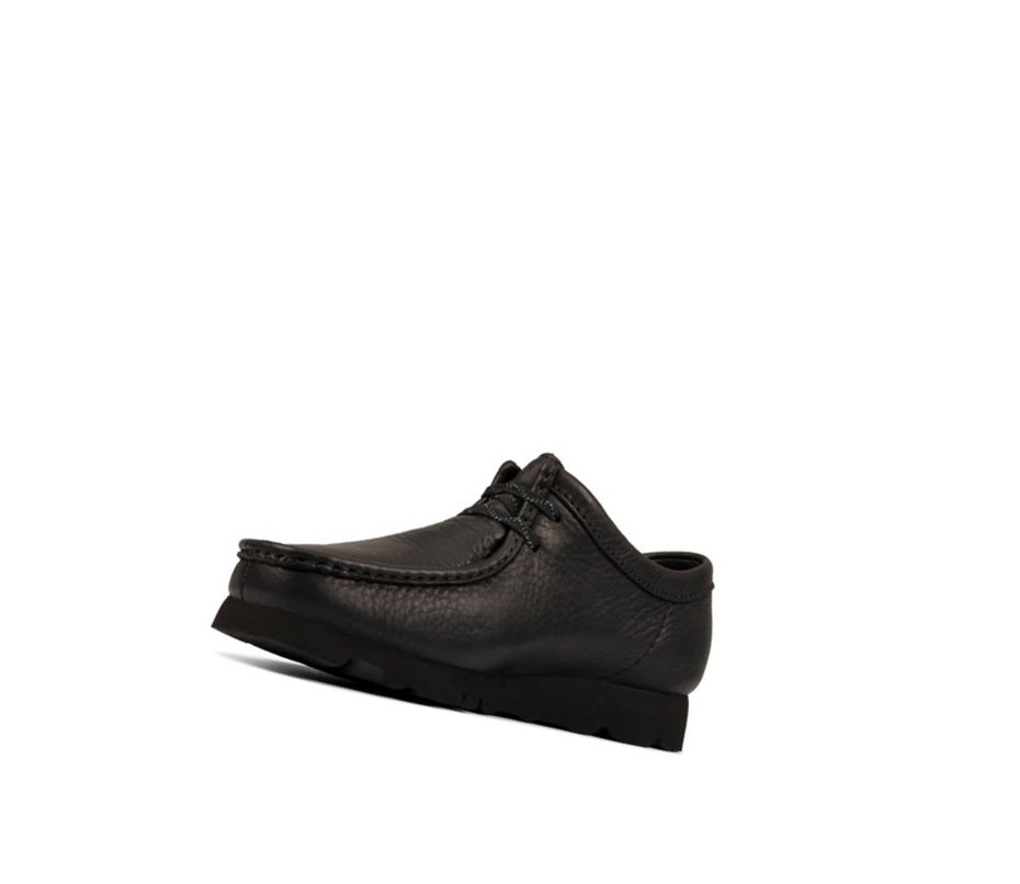 Clarks Gore-tex Kozene Wallabee Panske Čierne | EBCO-25194